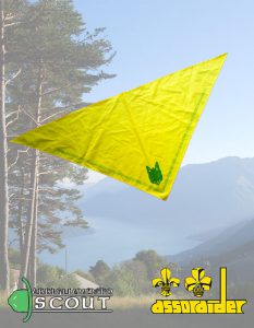 Foulard giallo scout Assoraider